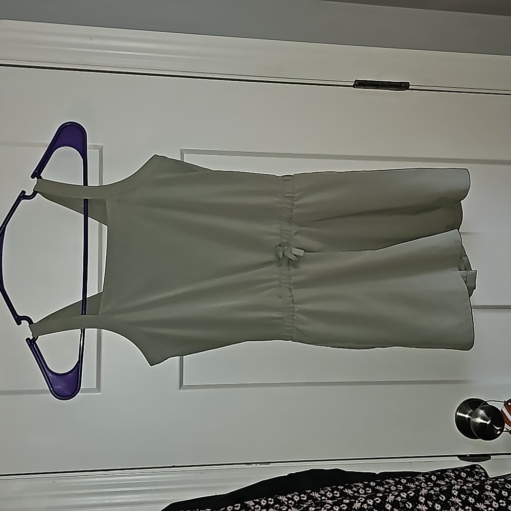 Girls youth sz medium Target green summer Active romper!! Like new nwots